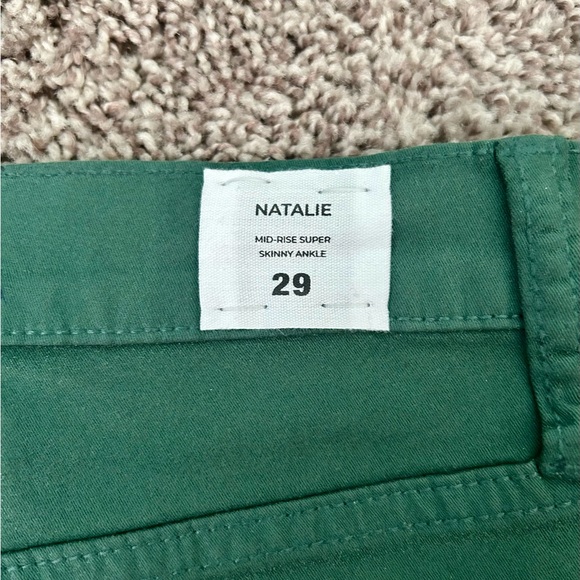 *HUDSON JEANS Natalie Ankle Super Skinny Jeans Sparkling Pine O-23 - Picture 13 of 13